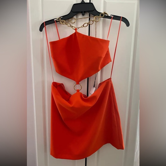 Orange Dress - Picture 1 of 2